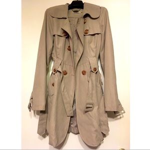 Belted Bubble Trench Coat